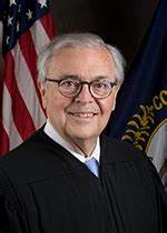 Official portrait of Chief Justice (ret) John D. Minton, Jr. 