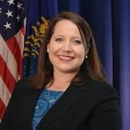 Official portrait of Erica Hargis. 
