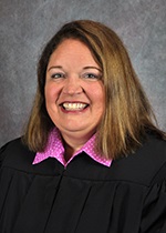 Official portrait of Judge Jennifer Leibson. 
