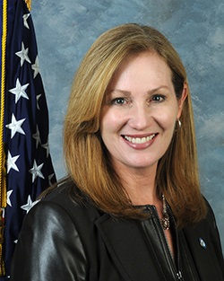 Official portrait of Representative Kimberly Moser. 